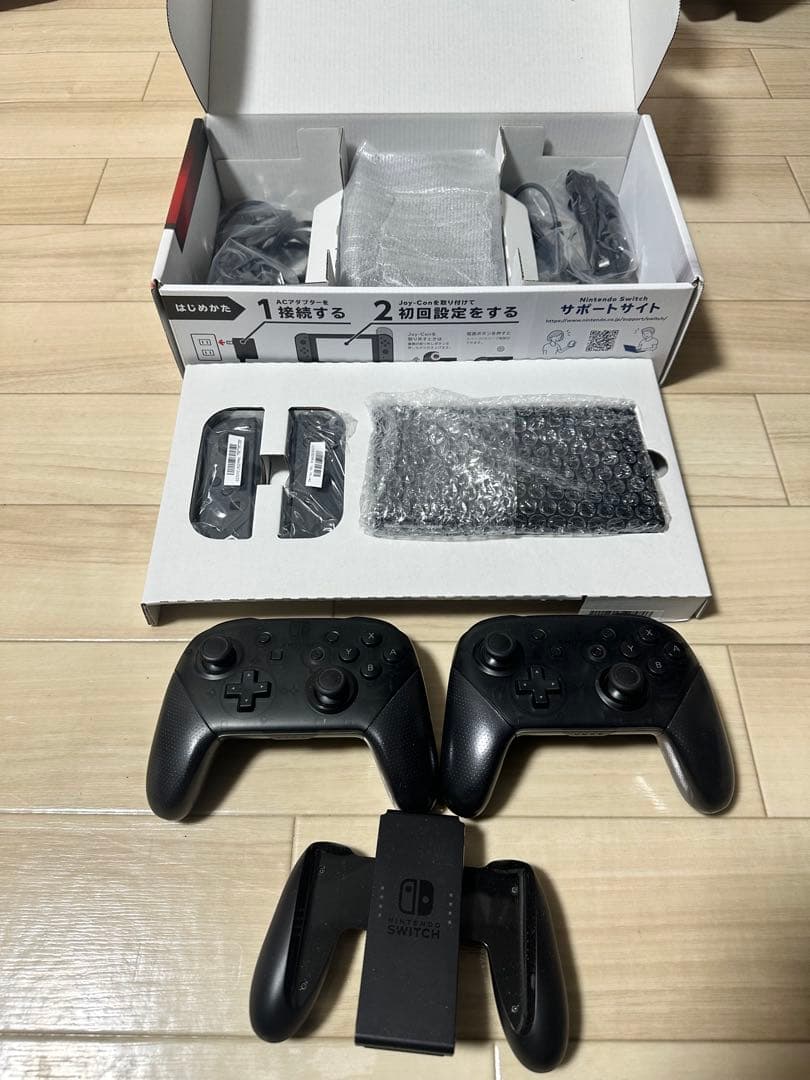 Nintendo switch 本体　グレー　ソフト　セット