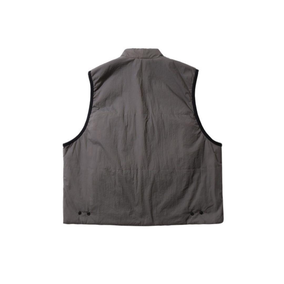 moif(ムイフ) 22AW オーバーミル ベスト グレー 2サイズ