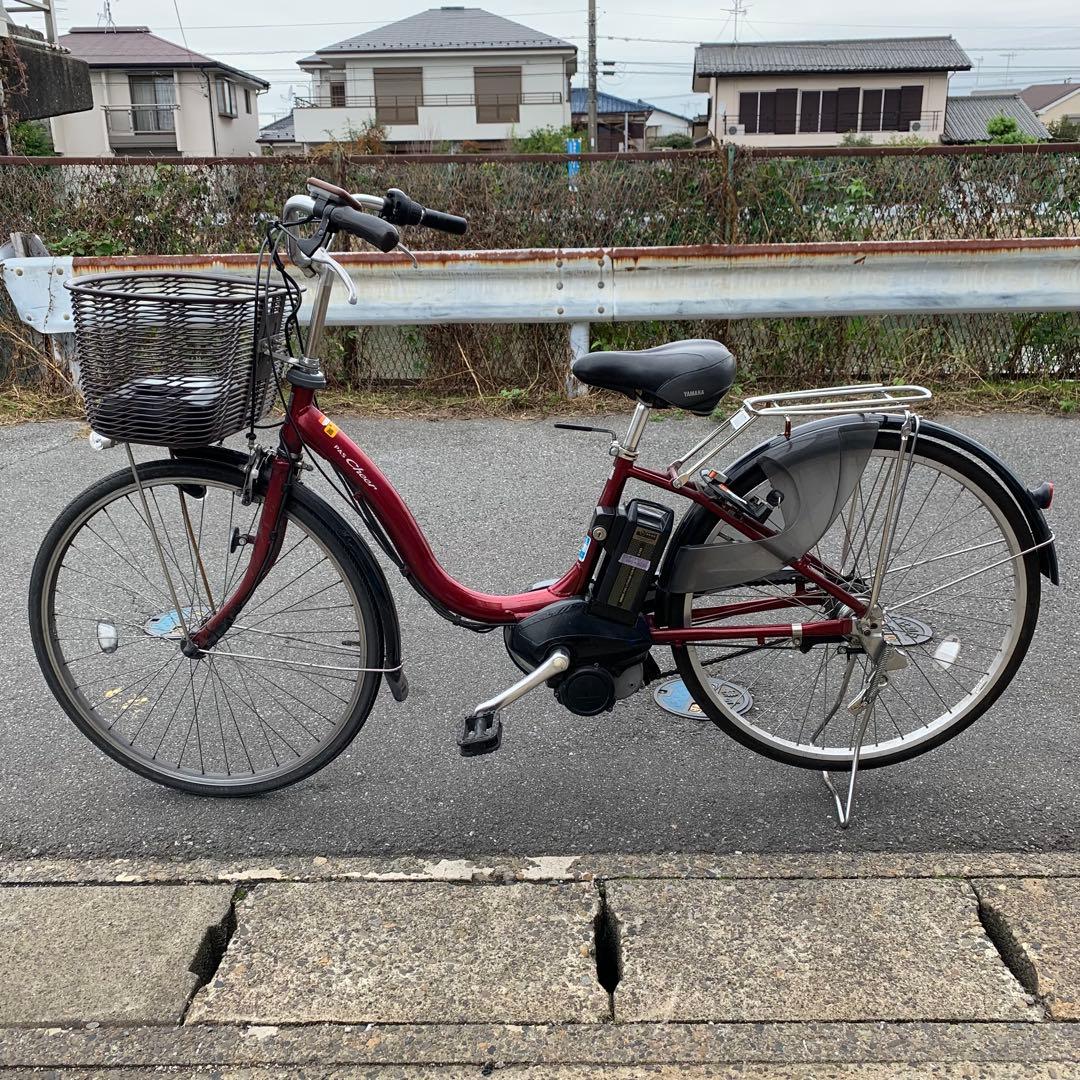[695]ニコニコ ※充電器外して下さい※ ヤマハ電動自転車 パス チア