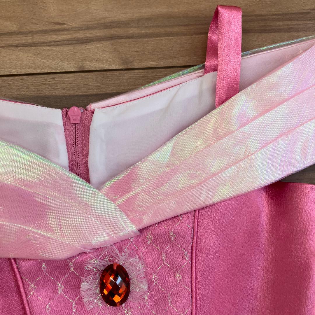 極美品110cmビビディバビディブティックディズニーオーロラコスプレ衣装