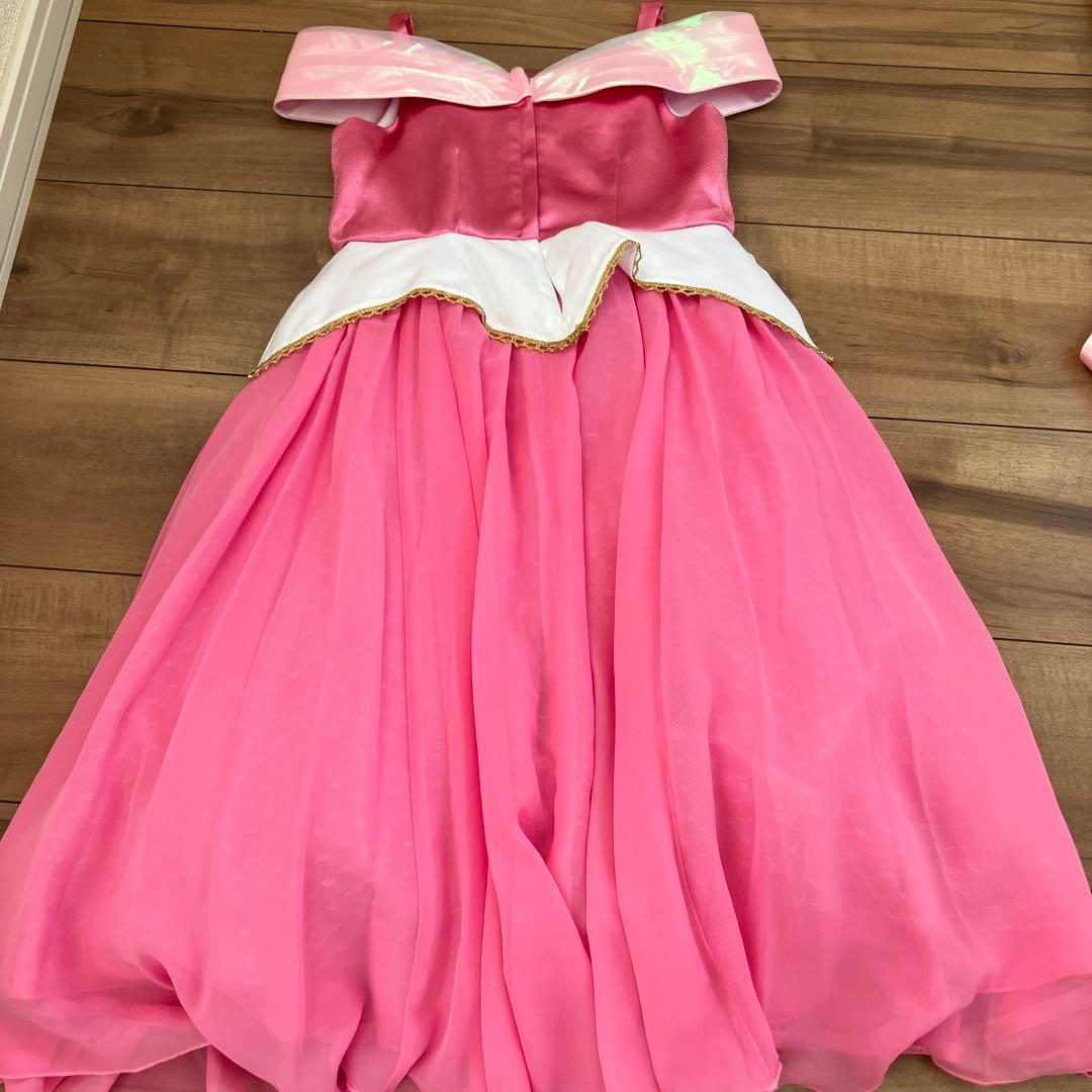 極美品110cmビビディバビディブティックディズニーオーロラコスプレ衣装