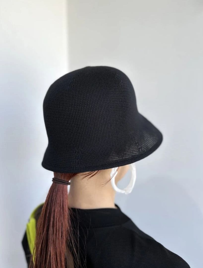 CFCL【MESH KNIT HAT】BLACK