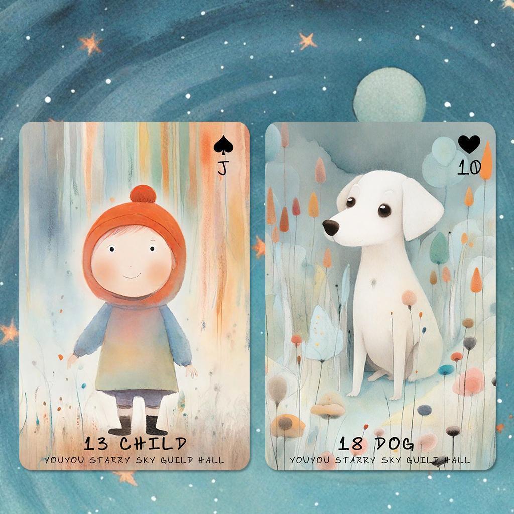 【正規品ルノルマンカード】ゆめかわいい✨アンティークなおとぎ話のようなデッキ