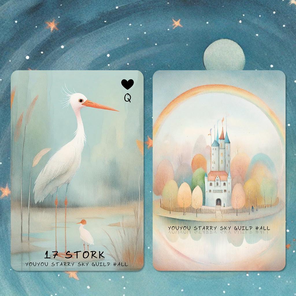 【正規品ルノルマンカード】ゆめかわいい✨アンティークなおとぎ話のようなデッキ