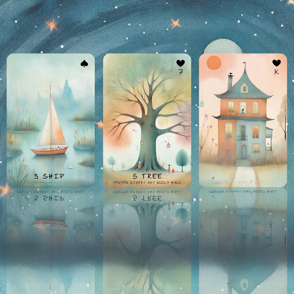 【正規品ルノルマンカード】ゆめかわいい✨アンティークなおとぎ話のようなデッキ