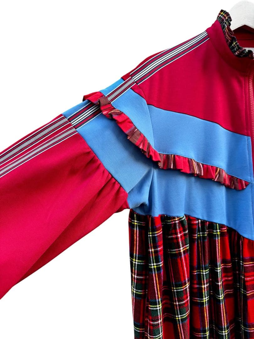 HEIHEI ヘイヘイ ヨークフリルジャージワンピース 廃盤