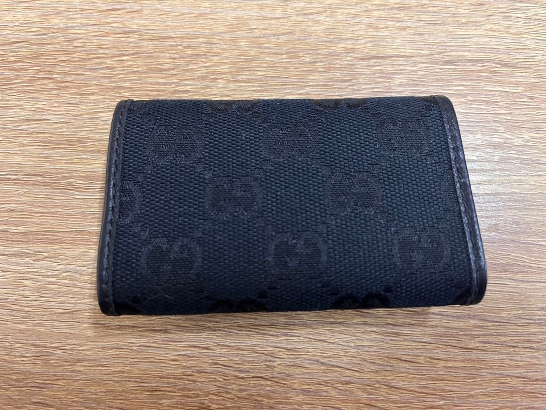 未使用品　GUCCI グッチ GG マーモントレザーキーケース