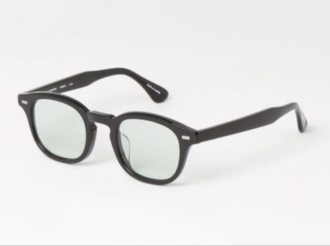 金子眼鏡 ユナイテッドアローズ john サングラス 黒縁 メガネ カラーレンズ