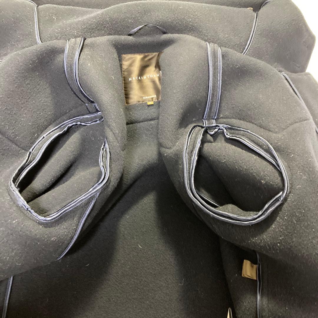 【良品】MACKINTOSH マッキントッシュ ダッフルコート ウール 濃紺