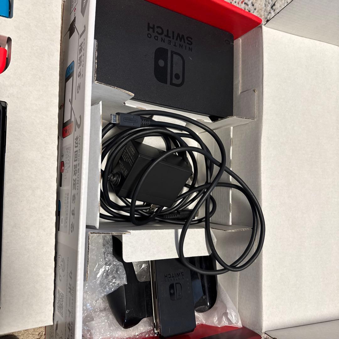 【純正プロコン付】Nintendo Switch 本体バッテリー強化版　動作良好