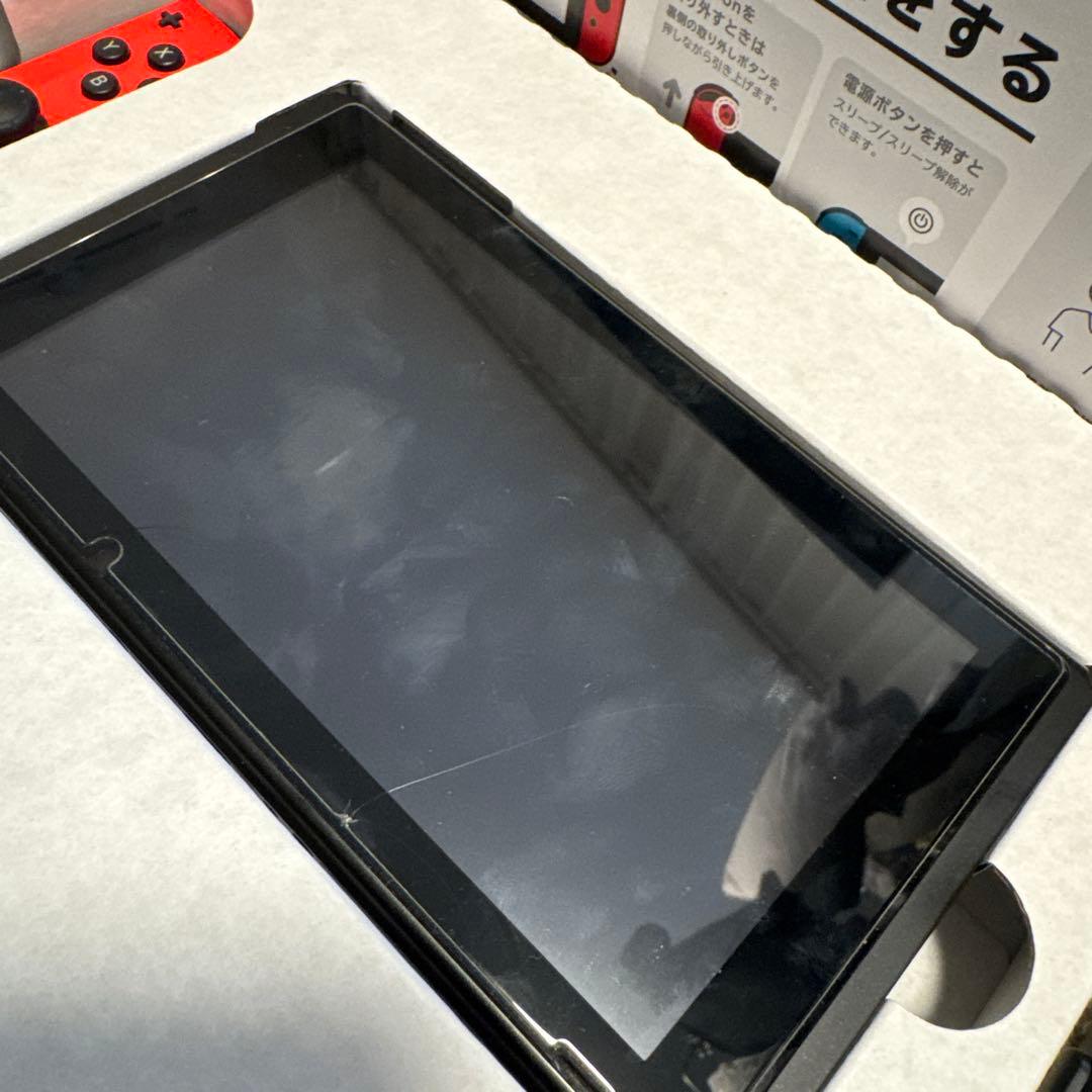 【純正プロコン付】Nintendo Switch 本体バッテリー強化版　動作良好