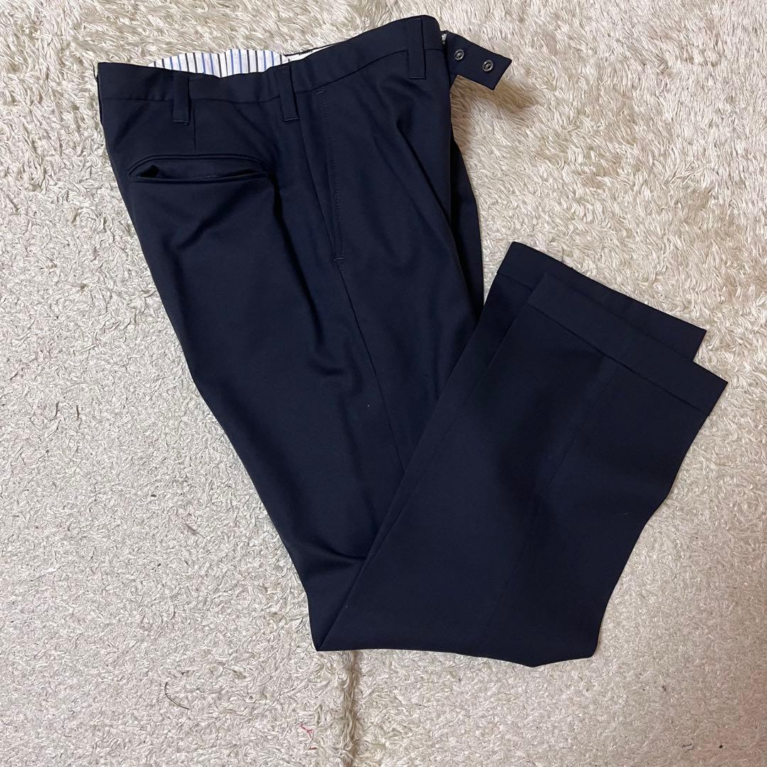 BLUE BLUE セットアップ　スーツ　スリーピース　ネイビー　段返り3B