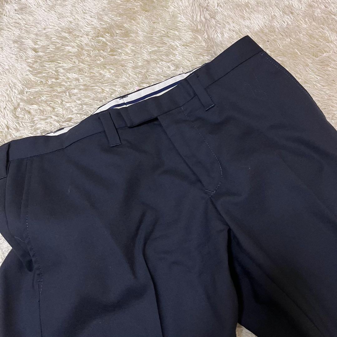 BLUE BLUE セットアップ　スーツ　スリーピース　ネイビー　段返り3B