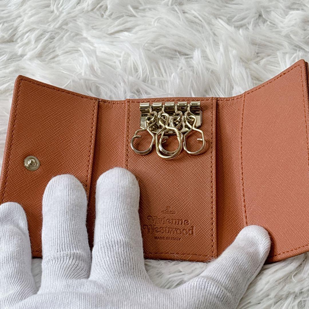 Vivienne Westwood オレンジキーケース