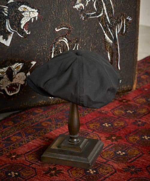 ミスターファットマン XL ワックスドコットン キャスケットブラック