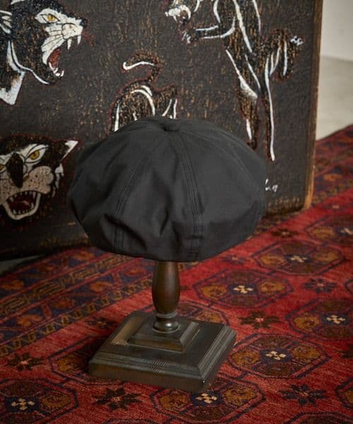 ミスターファットマン XL ワックスドコットン キャスケットブラック