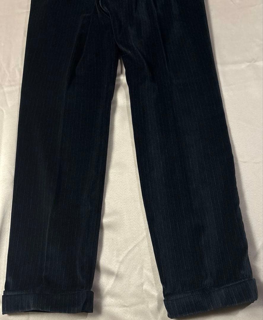 インターナショナルギャラリー ビームス　ピンストライプ　スラックス　フランス製