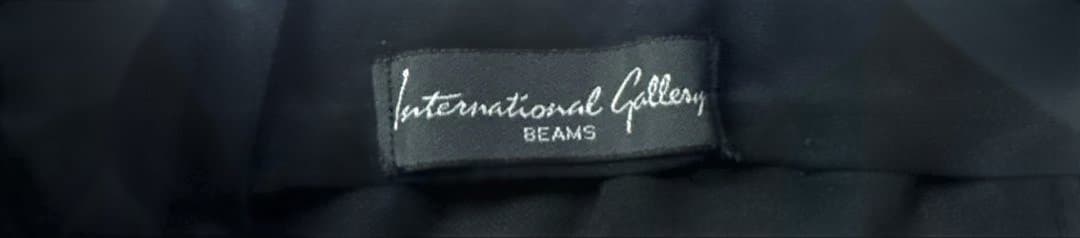 インターナショナルギャラリー ビームス　ピンストライプ　スラックス　フランス製
