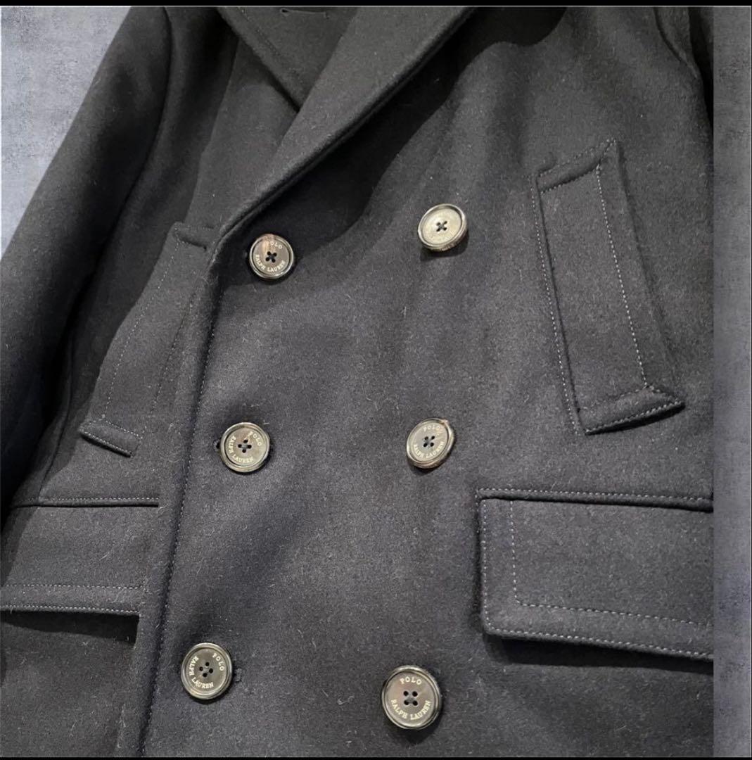 ポロラルフローレンRalph Laurenダウンピーコートネイビー