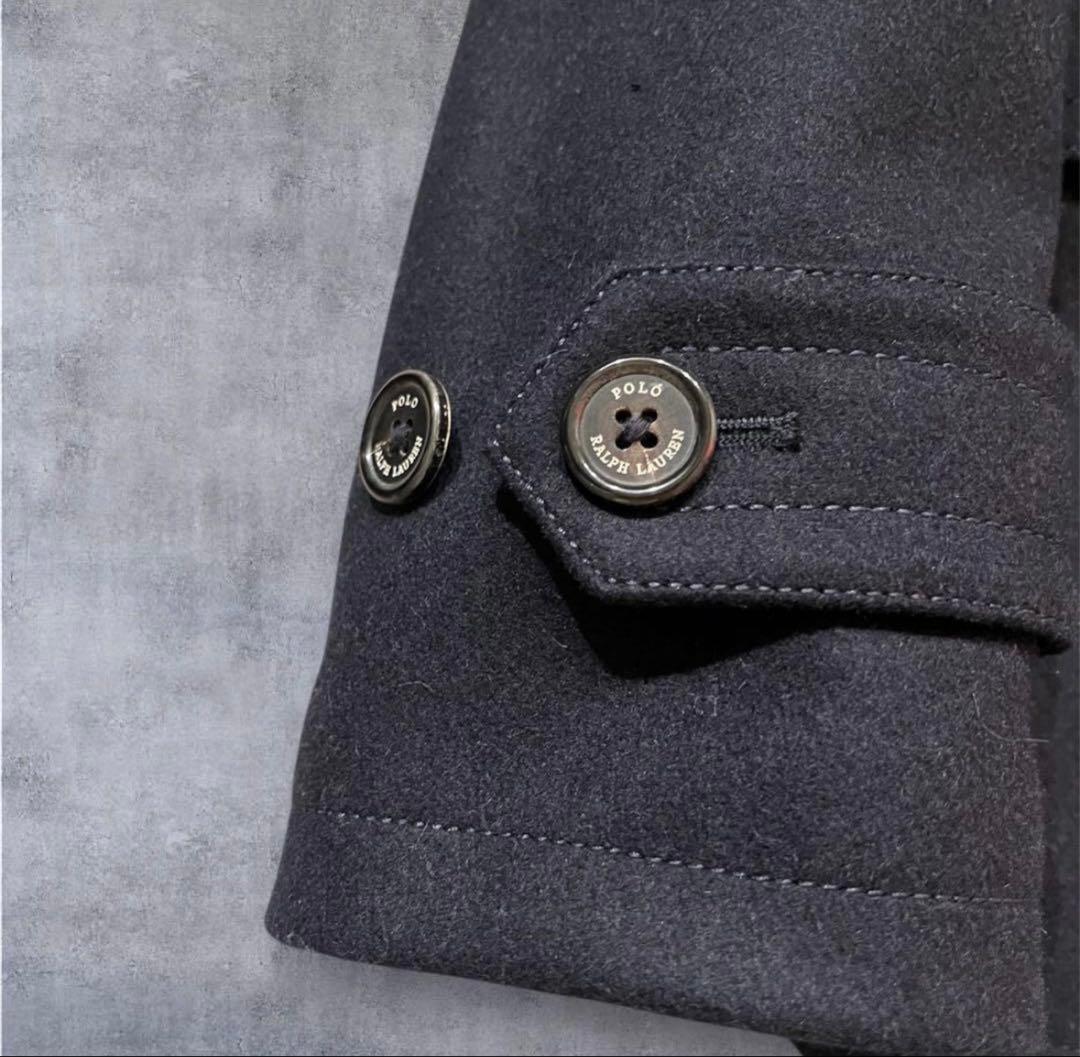 ポロラルフローレンRalph Laurenダウンピーコートネイビー