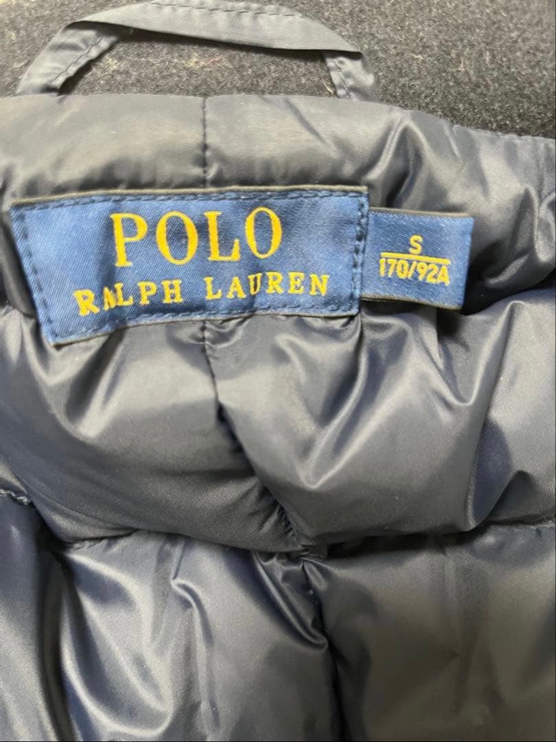 ポロラルフローレンRalph Laurenダウンピーコートネイビー
