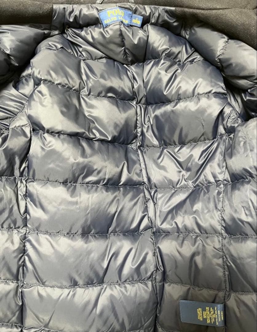 ポロラルフローレンRalph Laurenダウンピーコートネイビー