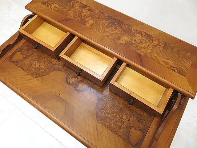 x*u様 イタリア製　 クラシック様式ワークデスク 　　書斎机/応接机/サイドデ