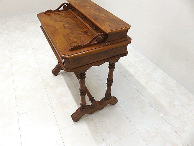 x*u様 イタリア製　 クラシック様式ワークデスク 　　書斎机/応接机/サイドデ