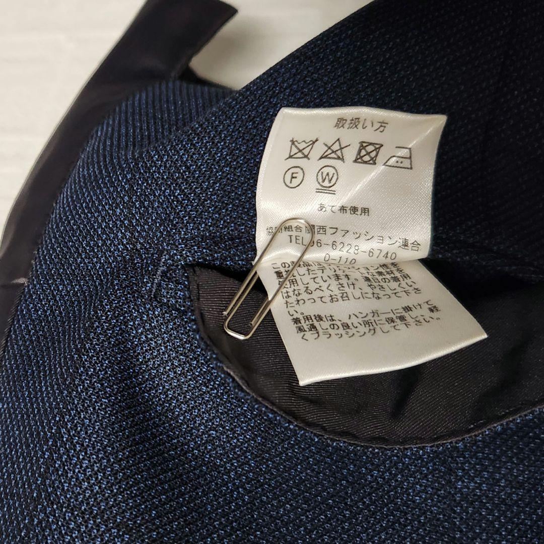 K*H様 オリヒカ　メンズ　スーツ　スリーピース　セットアップ　ブルー　チェック