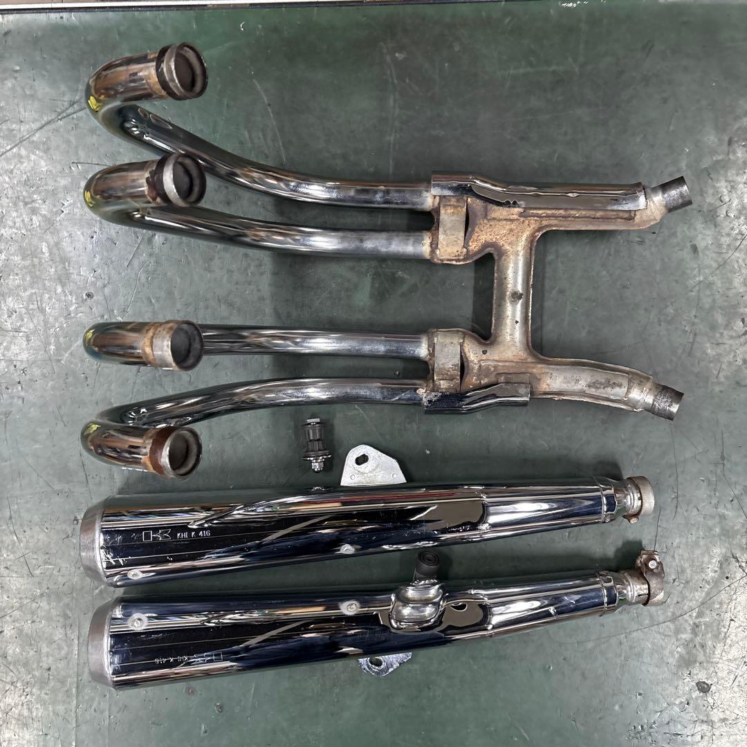 ゼファー750純正マフラー　送料込み匿名配送