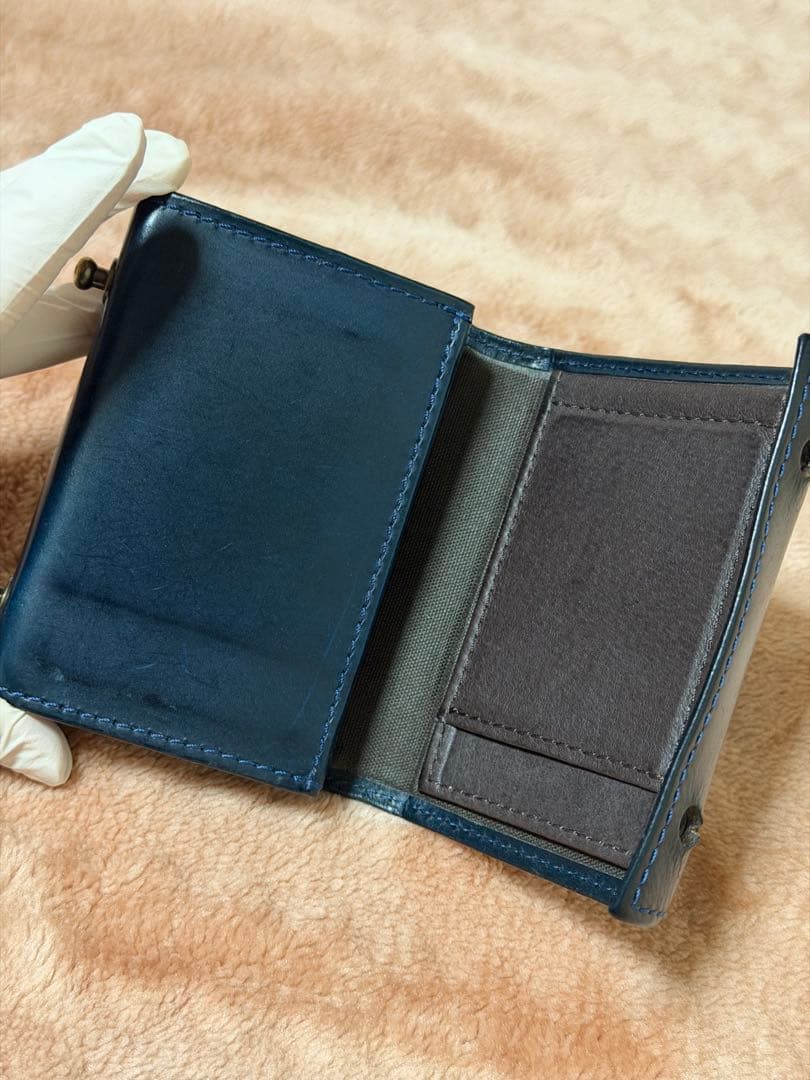 m+エムピウ ミッレフォッリエ ブルー 箱付き　正規品