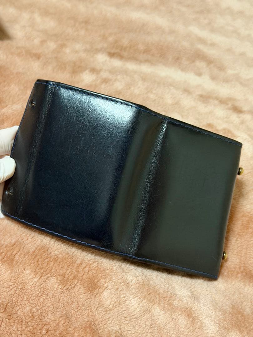 m+エムピウ ミッレフォッリエ ブルー 箱付き　正規品