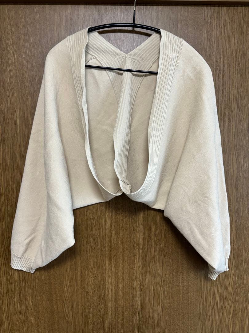 NOBLEショートボレロアンサンブルニット・ニットマーメイドワンピース3点セット