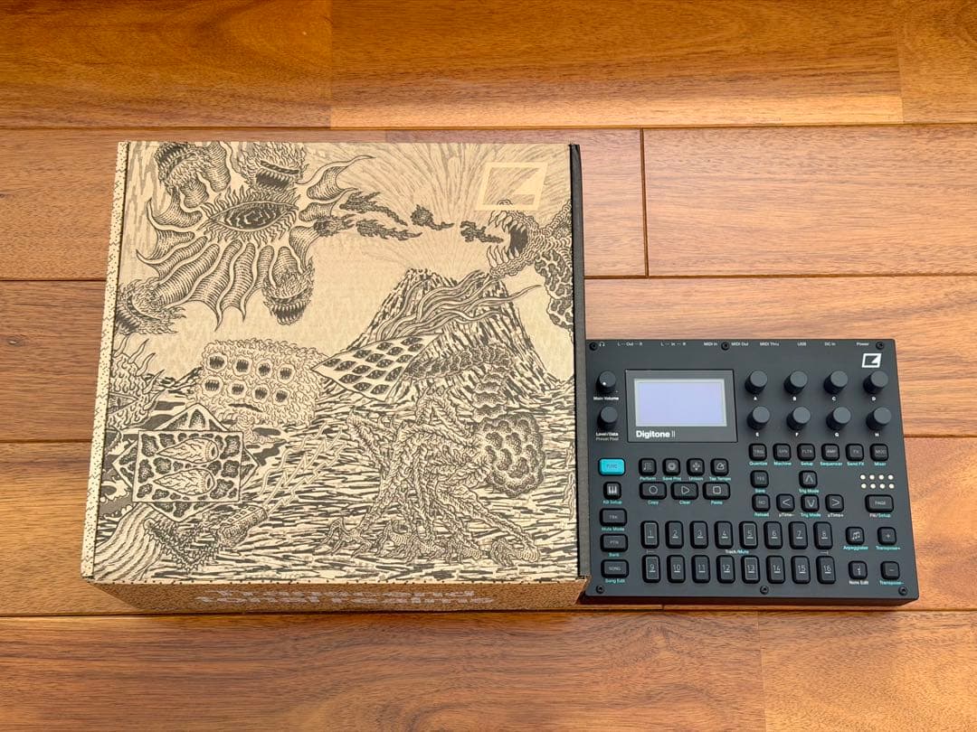 Elektron Digitone II 本体 箱 AC付 USB欠品