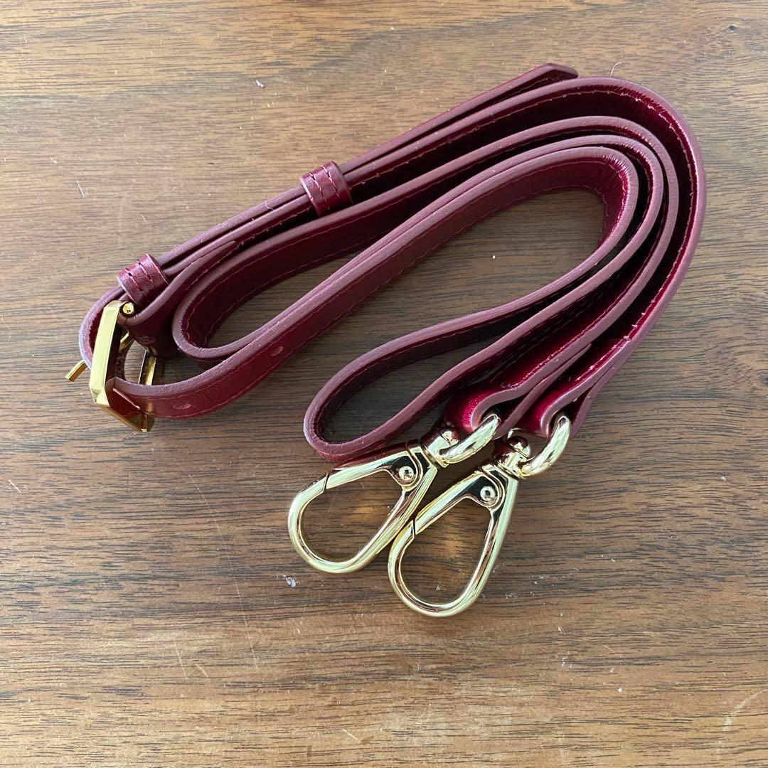 美品⭐︎MAURIZIO TAIUTI スクエアボストンバッグ ボルドー