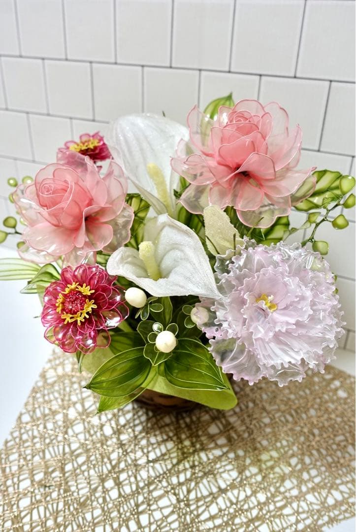 アメリカンフラワー（バラ、カラー）ディップフラワー