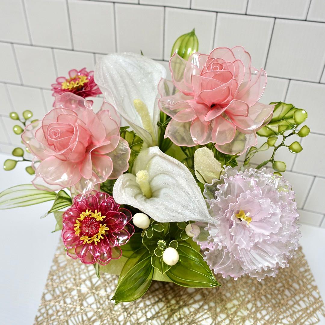 アメリカンフラワー（バラ、カラー）ディップフラワー