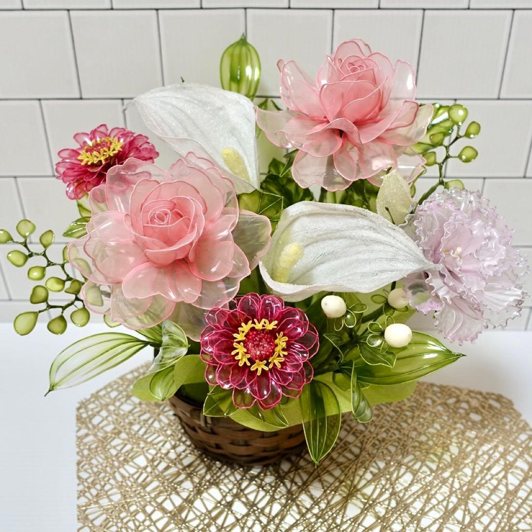 アメリカンフラワー（バラ、カラー）ディップフラワー