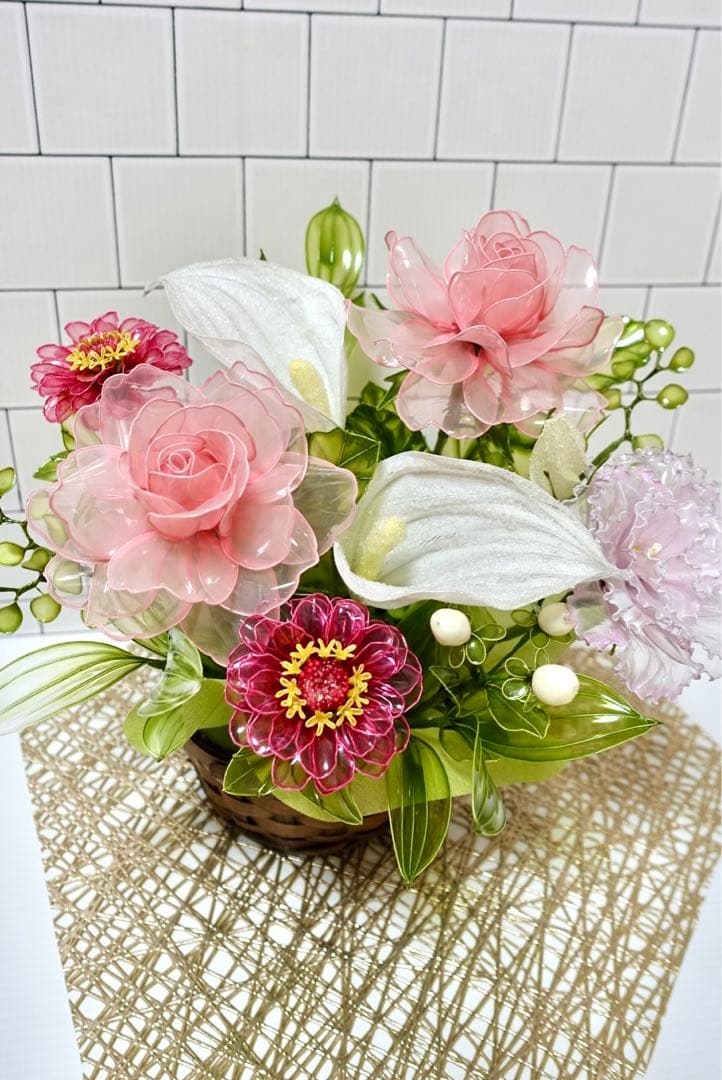 アメリカンフラワー（バラ、カラー）ディップフラワー