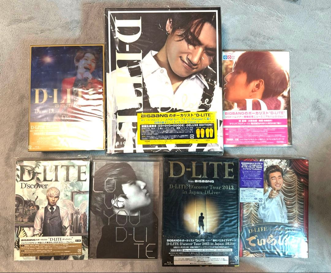 D-LITE （BIGBANG） テソン CD＆DVD 7点セット