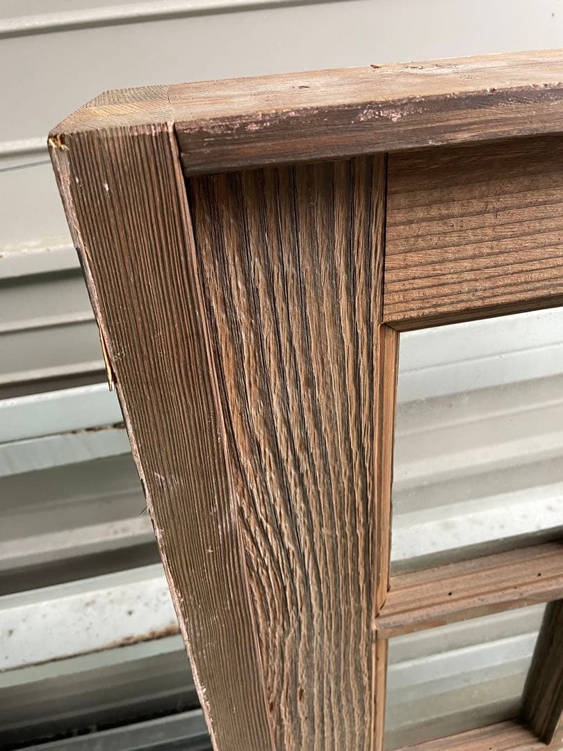 稀少/アンティーク/フランス/古材/窓枠/窓/店舗什器/③