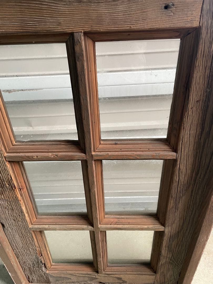 稀少/アンティーク/フランス/古材/窓枠/窓/店舗什器/③