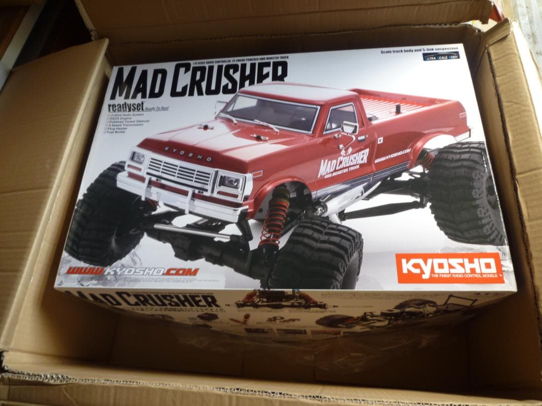 京商　MAD CRUSHER エンジンカーレディセット