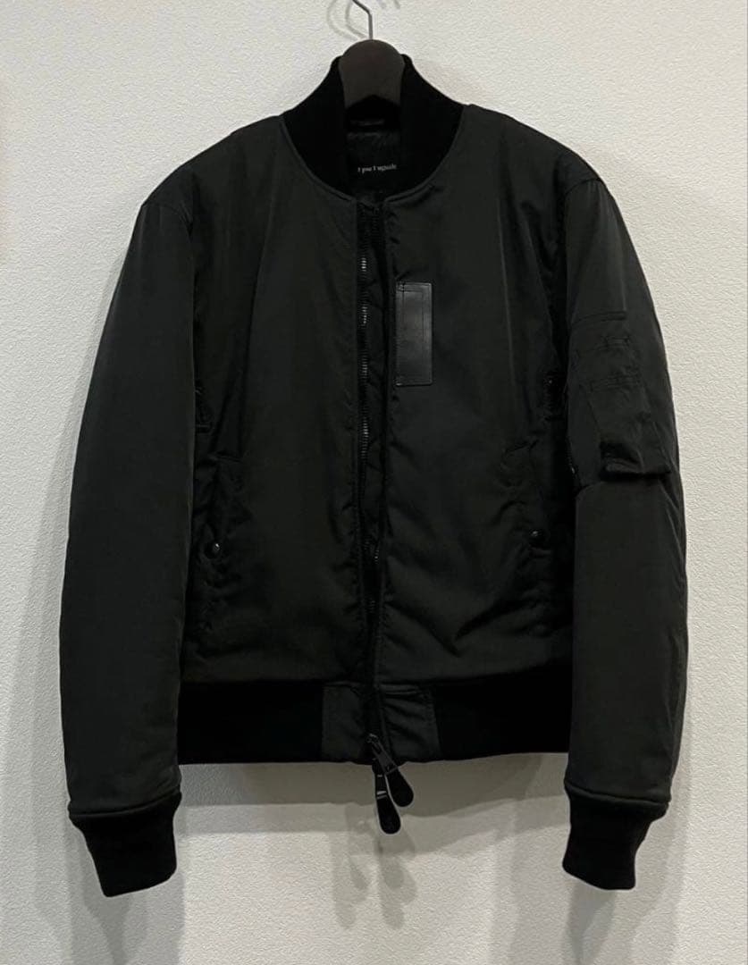 【限定コラボ】1piu1uguale3 blackmilitary 干場MA-1