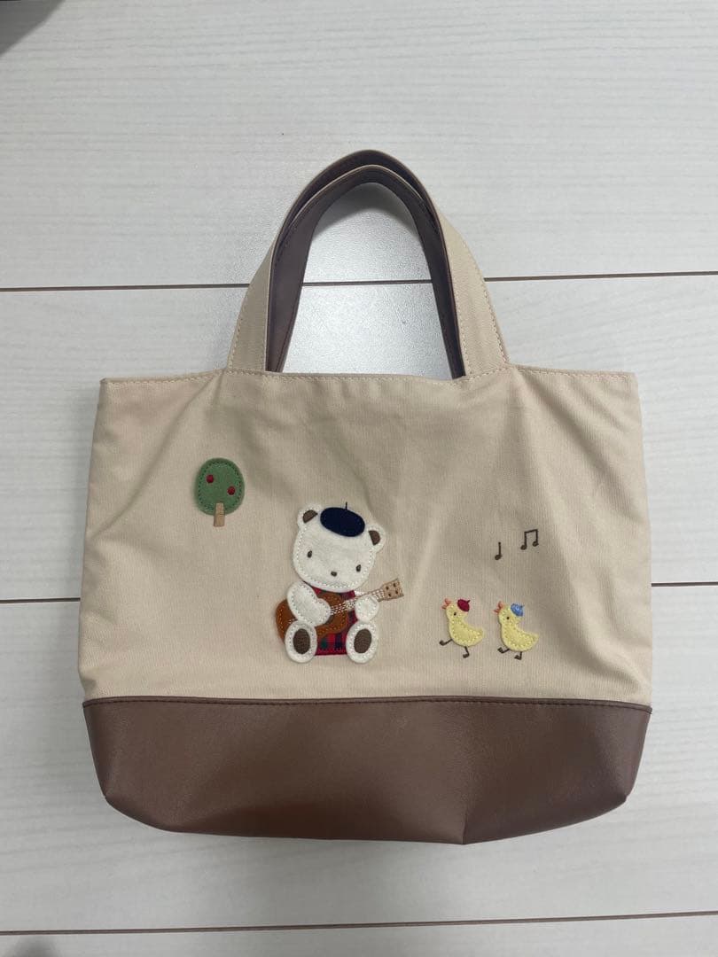 美品!ファミリア＊70周年限定　ミニデニムバッグ