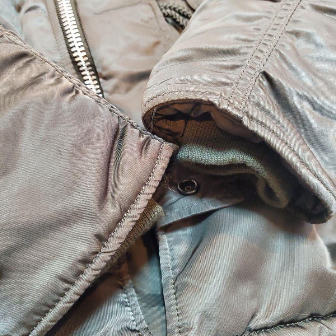 極美品アルファインダストリーズ　N-3BフライトジャケットL ミリタリー