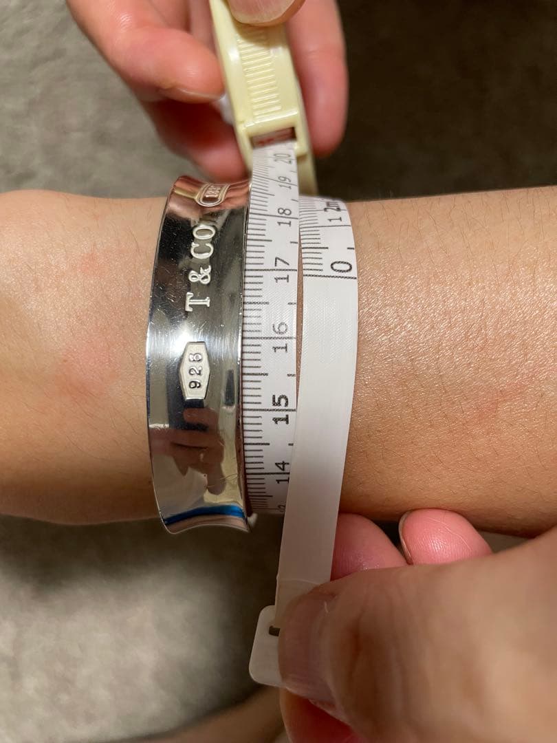 ティファニー 1837 バングル シルバー925 袋付