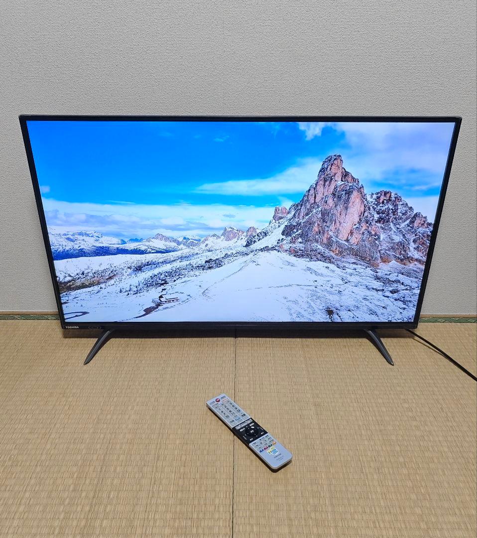 43型東芝 4K スマートテレビ✨ネット動画/地上波 極美