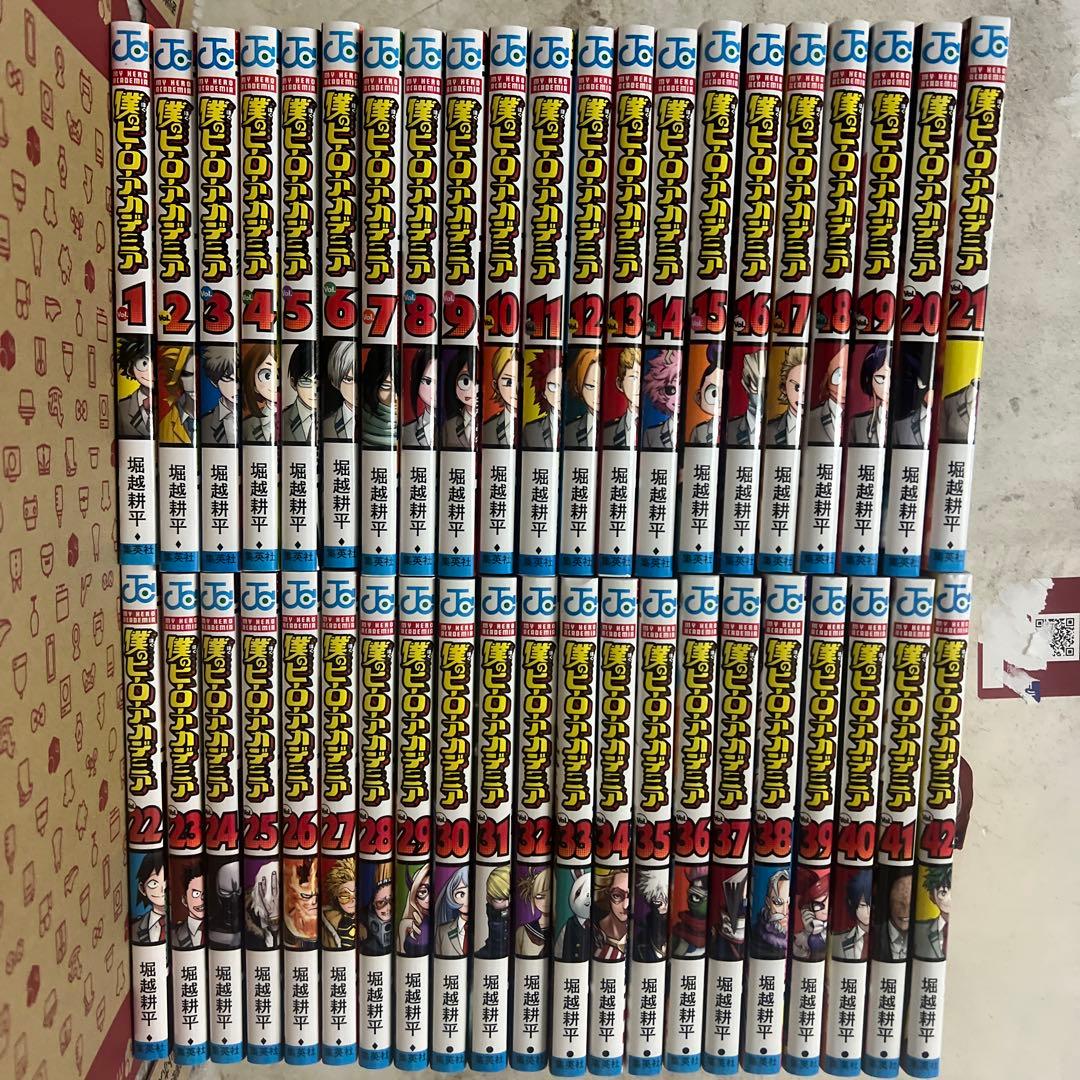 【ヤケ少なめ・美品】僕のヒーローアカデミア 全巻セット 1-42