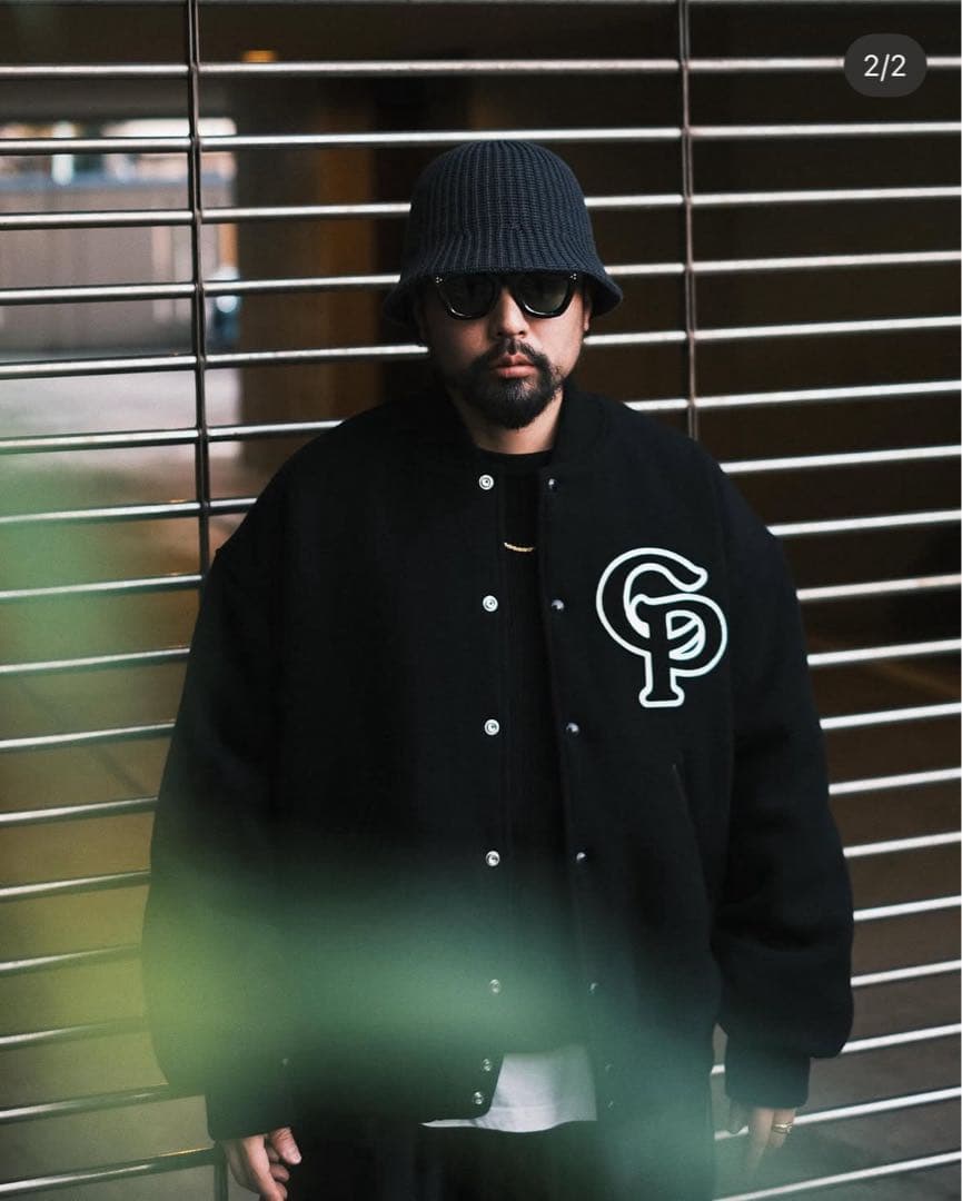 新品 COOTIE Crusher Hat ニットクラッシャーハット ブラック